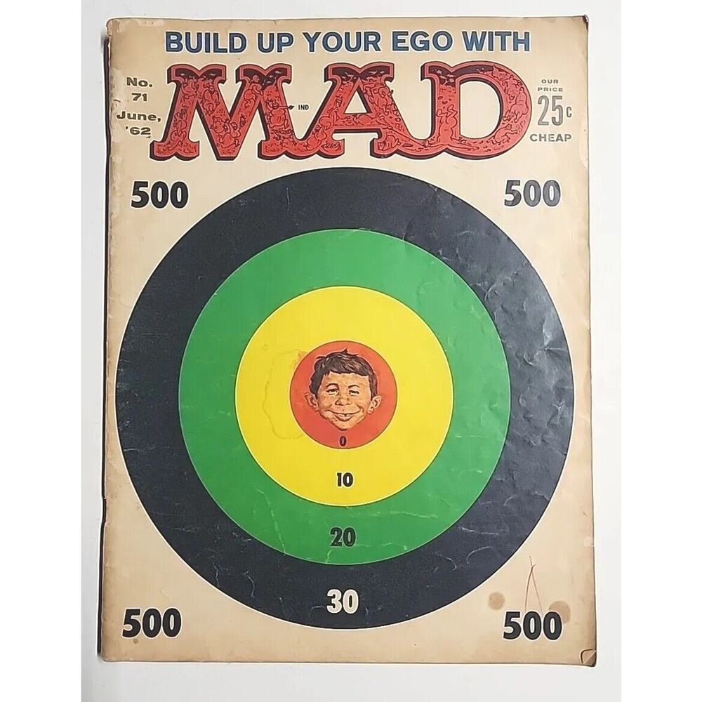 1962 MAD Magazine June No. 71 M647